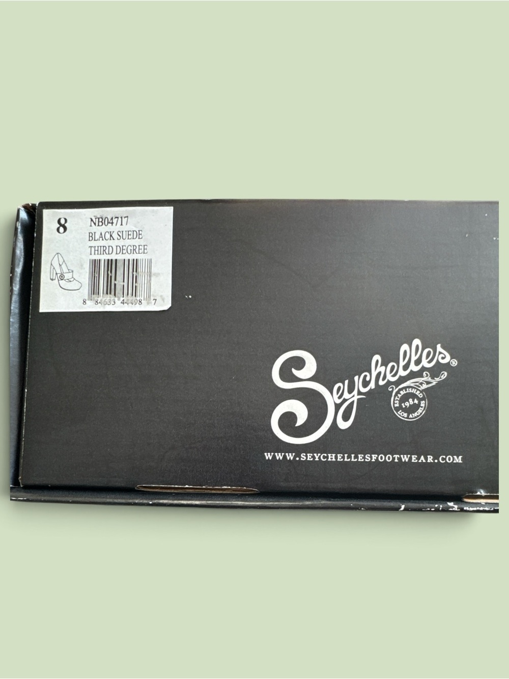 Seychelles "Third Degree" Black Suede Mary Jane Pumps - Picture 8 of 9